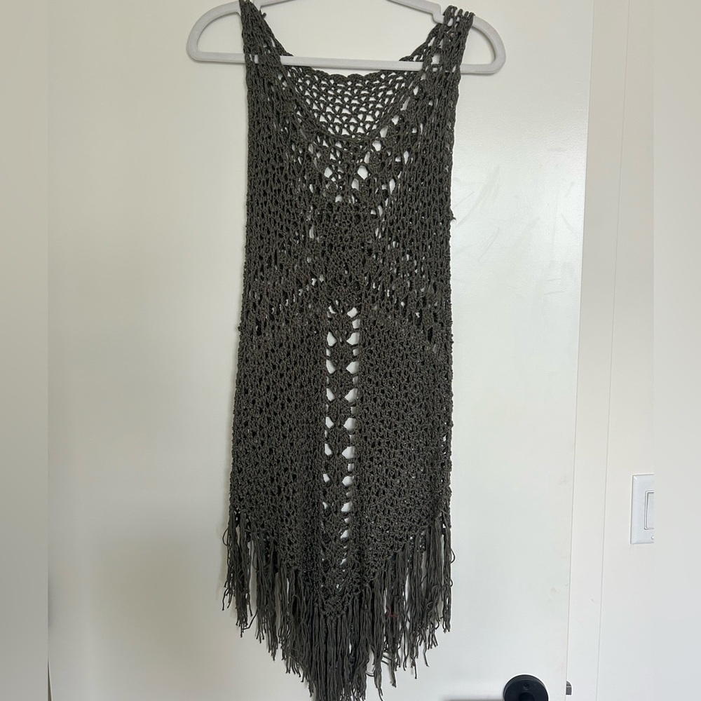 Crochet beach cover up!